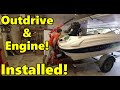 How To Install MerCruiser Engine and Outdrive