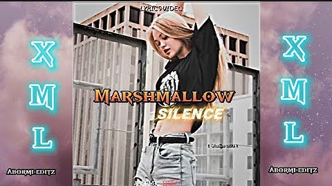 Marshmallow||Silence Xml file||Whatsapp status||Link in description🔰👇 @AbormiEditz07