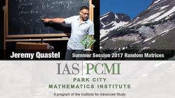 Jeremy Quastel (1.2) Introduction to KPZ (Kardar-Parisi-Zhang), part 1.2