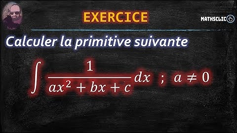 MATHSCLIC : EVALUATE THE INTEGRAL 1/(ax^2+bx+c)