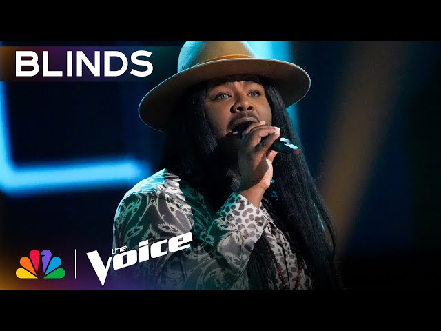 Asher HaVon's Version of Set Fire to the Rain Takes Coach Reba to Church | Voice Blind Auditions class=