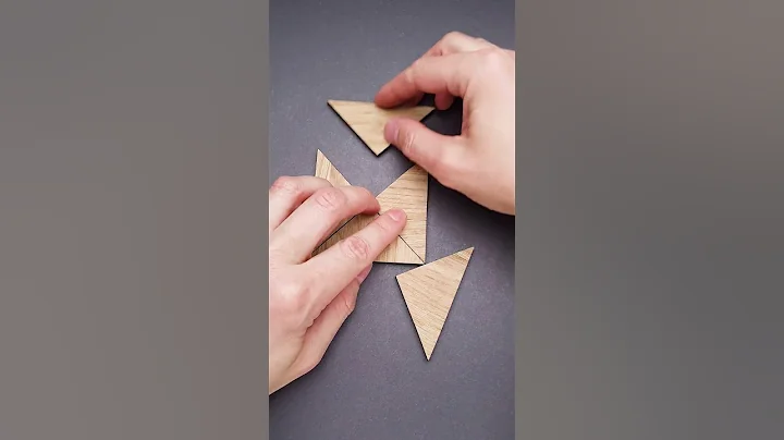 Make 2 squares using all 5 triangles