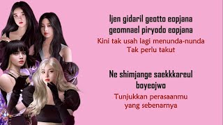 Video thumbnail of "BLACKPINK x PUBG MOBILE - Ready For Love | Lirik Terjemahan Indonesia"