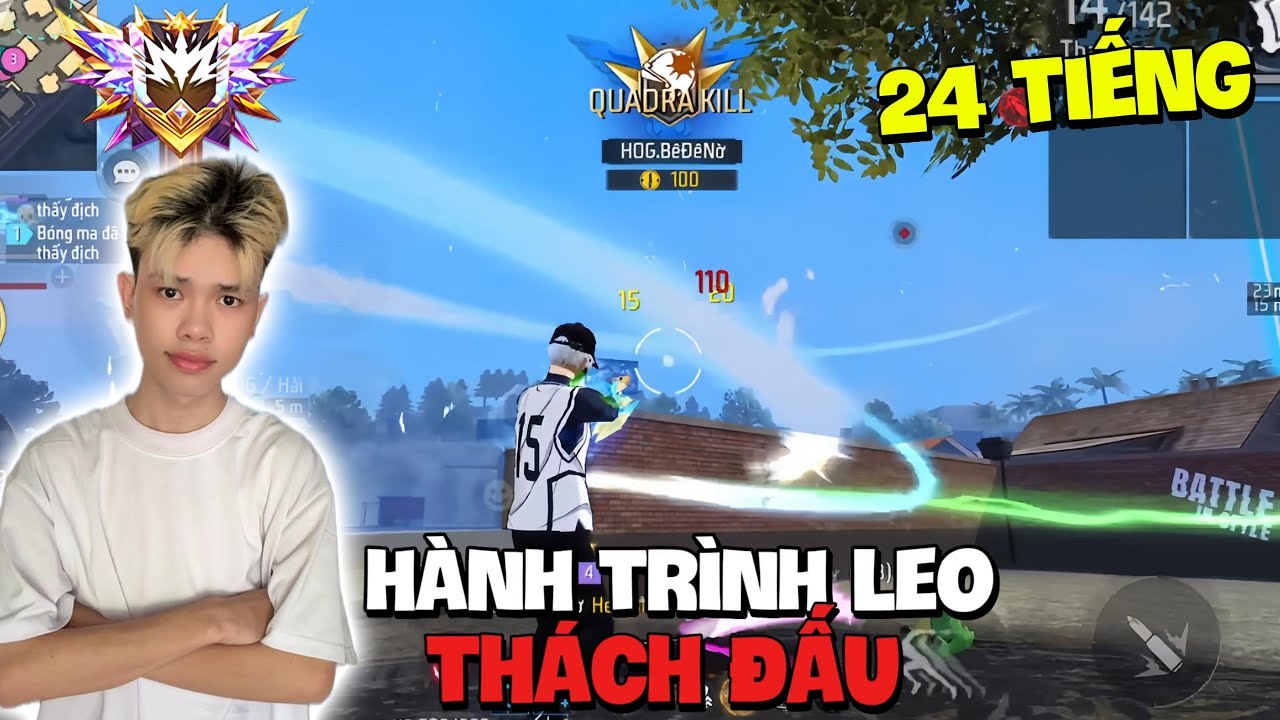 Hành Trình 24h Leo Thách Đấu Tử Chiến Xếp Hạng !??