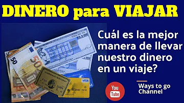 ¿Cuál es la mejor manera de llevar dinero en efectivo cuando se viaja?