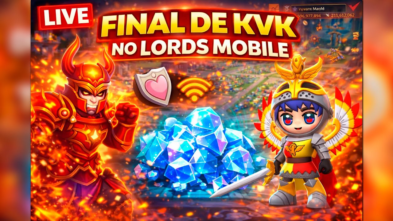 FINAL DE KVK NO LORDS MOBILE - YouTube