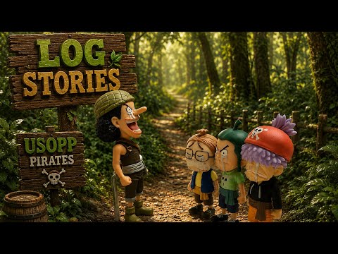 Usopp Pirates "One Piece", Bandai Spirits World Collectable Figure Log Stories video