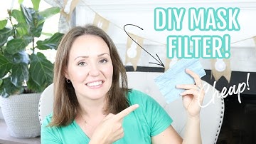 FACE MASK FILTER | HOW TO SEW A REUSABLE FACE MASK WITH FILTER POCKET