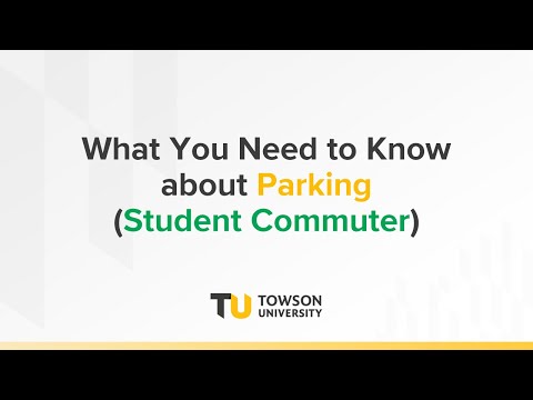 What You Need to Know about Parking (Student Commuter)