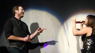 Kelly Clarkson and Blake Shelton Kelly Clarkson and Blake Shelton