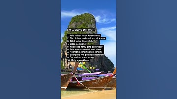 Fakta Orang Introvert #shorts #fakta #faktaunik #introvert