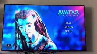 Opening To Avatar The Way Of Water 2023 Blu-Ray