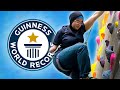 One handed climber pushes the limits - Guinness World Records