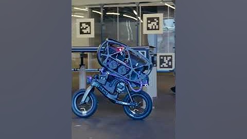 This robot bike can even do tricks on its own