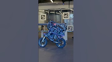 This robot bike can even do tricks on its own