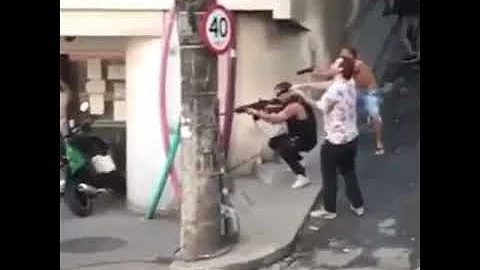 عصابات المكسيك الله لايحطك مكان الشرطه 