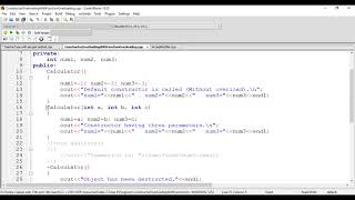 Construction, destructor, constructor overloading. [Object Oriented Programming (OOP) with C++]