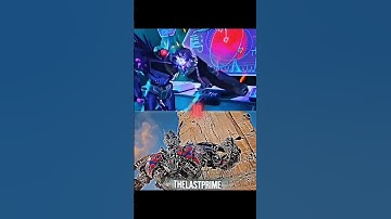 Shockwave regenesis vs Optimus prime idw #transformer @DragonStory. @Tfeditz69