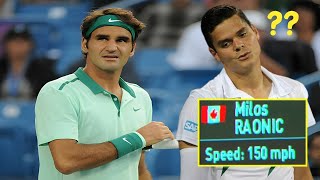Roger Federer Destroying & Toying With Servebots