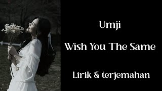 Umji - Wish You The Same (Prod. Lee Sang Soon) (by Lee Hyori) Cover | Lirik dan Terjemahan