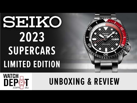 2023 Seiko 5 SRPJ95K Supercars Collaboration Limited Edition