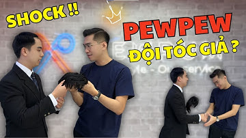 STREAMER PEWPEW ĐỘI THỬ TÓC GIẢ | NGỌC VŨ TÓC GIẢ NAM