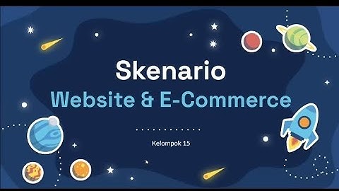 “Odoo 16 - Skenario website & E-commerce [MSIB 4 X PT Ctech ERP Indonesia]”