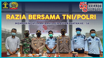 GELAR RAZIA GABUNGAN TNI dan POLRI!! - LAPAS SUKAMARA