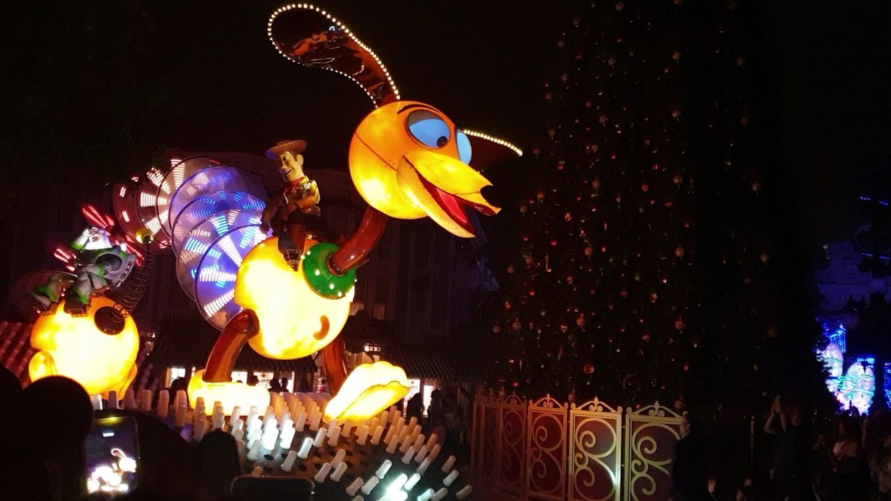 홍콩 디즈니랜드 야간 퍼레이드 풀버전