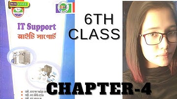 IT Support System-II || 6th Class || Chapter-4 || 3rd semester || Rukaiya Farhat
