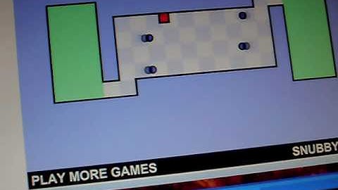 How to beat The Worlds Hardest Game Level 1