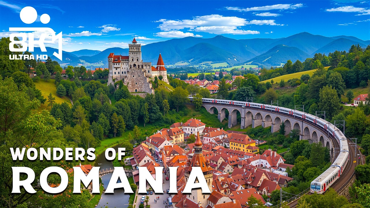 Wonders of Romania – From the Carpathian Mountains to the Shores of the Black Sea | Travel Video 4K