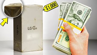 COMPRE un LG G4 SELLADO en ebay y esto me llego...