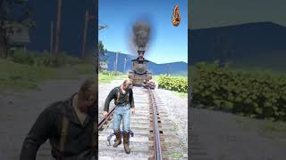 #arthurmorgan #reddeadredemption2   #shorts #viral crazy simulated stunning survival skill RDR2