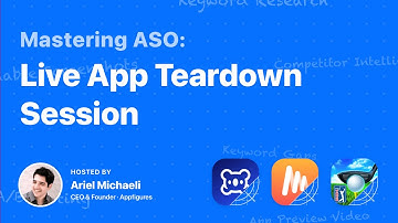 Live App Teardown (Oct. 2020) - Mastering App Store Optimization (ASO)