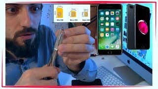Как обрезать самому нано сим карту nanoSim nano sim дома iphone 7/7 plus/6s/6s plus/6 Как обрезать самому нано сим карту nanoSim nano sim дома iphone 7/7 plus/6s/6s plus/6