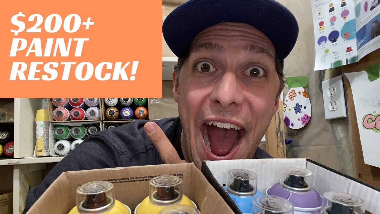 $200+ Paint Restock! | Spray Planet Montana 94 Unboxing with bonus content!