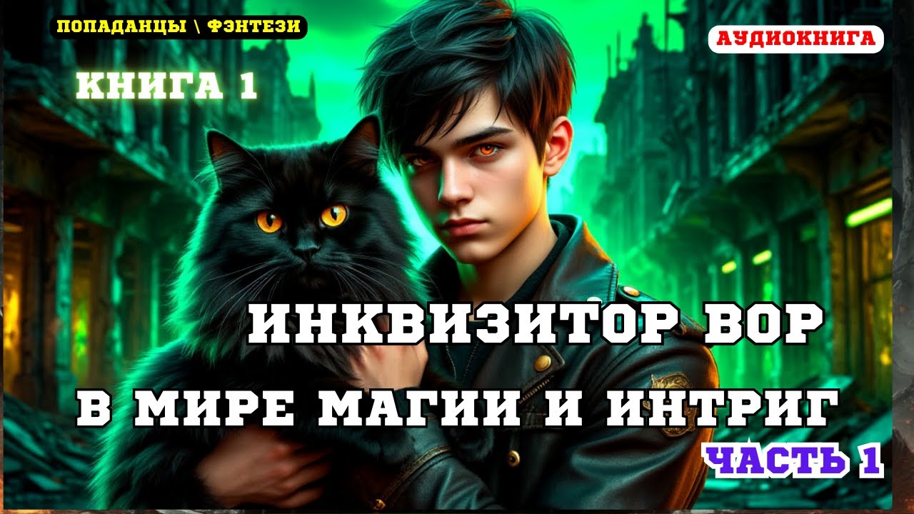 Аудиокнига фэнтези Одна ошибка, перерождение, и теперь я —  вор (Книга 1 Часть 1)