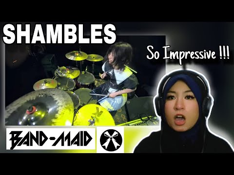 BAND-MAID / Shambles (Official Live Video) Reaction