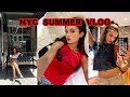 Nyc summer vlog 05 moving haul dinner w boyf