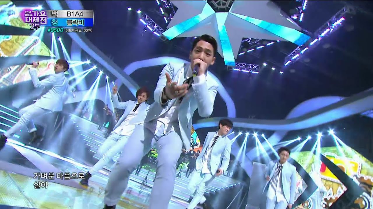 【TVPP】B1A4 - Lonely + SOLO DAY, 비원에이포 -  없구나 + 솔로 데이 @ 2014 KMF Live