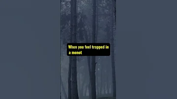 WHEN YOU FEEL TRAPPED IN A MONOTONOUS ROUTINE Quotes Motivation 