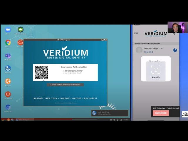 IGEL and Veridium Demo - 8 Mins