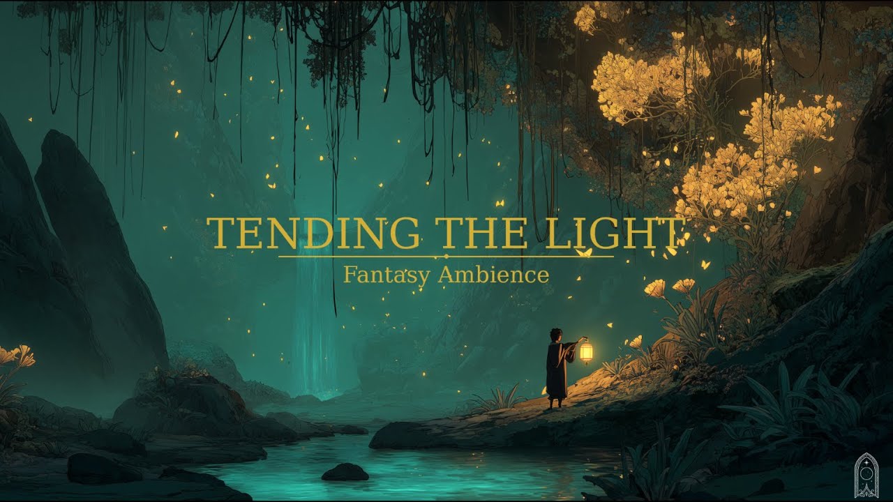 🦋 Tending the Light — Fantasy Ambience | Calm Medieval Music