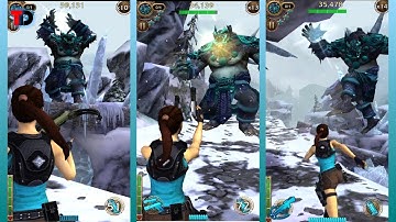 Lara Croft : Relic Run | Level 111 Gameplay | Defeat Oni Demons [Mountain Pass Boss]