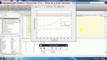 MATLAB BROADBAND MATCHING NETWORKS