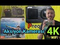 #Preo 4K WiFi Çift Ekran #Aksiyon Kamerası Kutu Açılımı ve Test!!!