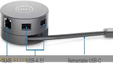 Dell 7-in-1 USB-C Multiport Adapter - DA310