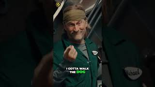 Chief Officer (John Schneider) makes Slacker (Ben Davis), his son, work or go to Jail. Funny!