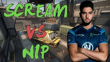 CSGO: POV nV ScreaM vs NiP (30/14) train @ ESL Pro League Season 7 EU